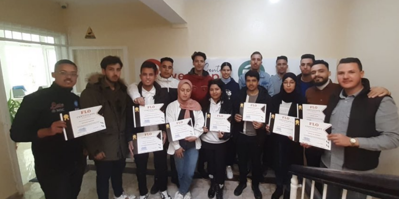 Participants et équipe Tweadup Center après une formation